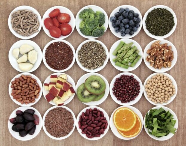 Cûrbecûr hilberên dietary li ser plakeyan
